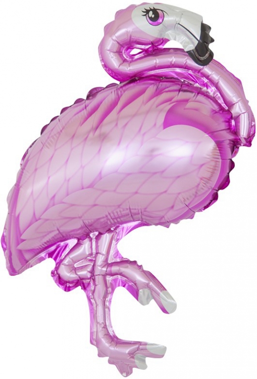 Шар Мини-фигура, Фламинго, Розовый (в упаковке)