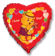 Шар Сердце, Влюблёный мишка-морячок / Love sailor bear